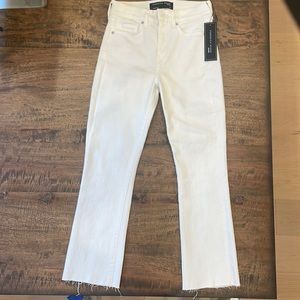 Veronica Beard Jeans- Carly Kick Flare AW Hem         *size 26/2 (white)